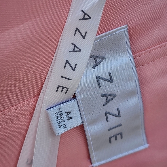 Azazie Short Wedding bridemaid dress size A4 - Picture 10 of 13